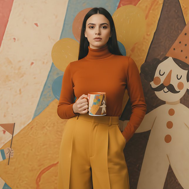 Retro-Zirkus-Tasse Tasse (Von Creator hochgeladen)