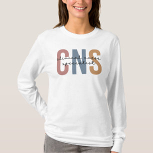Retro ZNS Klinischer Krankenpfleger Spezialist T-Shirt