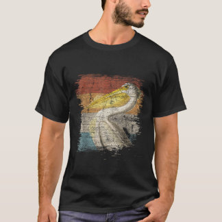 Retro Zookeeper Bird Gips Pelican T Shirt