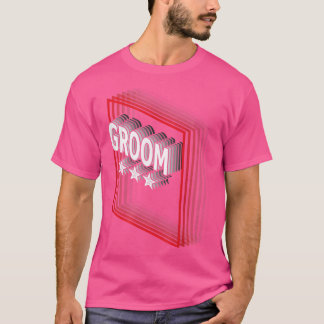 Retro zur Bewertung des Groom-Jobs T-Shirt