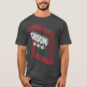 Retro zur Bewertung des Groom-Jobs T-Shirt