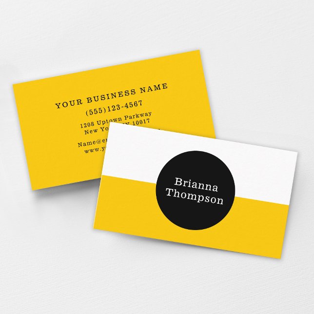 Retro Zwei farbige Blockknöpfe grün Visitenkarte (Von Creator hochgeladen)