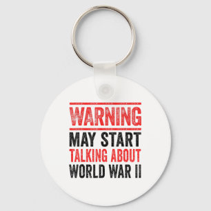 Retro Zweiter Weltkrieg Shirt WW2 Shirt Geschichts Schlüsselanhänger