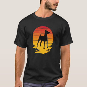 Retro-Zwergpinscher Min Pin T-Shirt