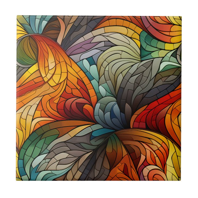 Retrodelikt Fliese (Vorderseite)