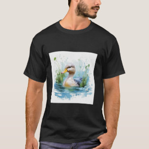 Retroente Pintail Duck Niedlich Duck Duck Wasserfa T-Shirt