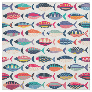 Retrofisch rosa stoff