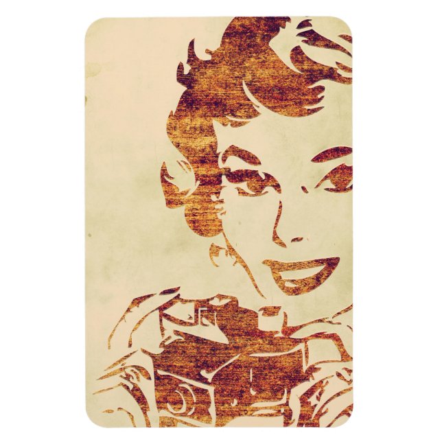 Retrofotograf Magnet (Vertikal)