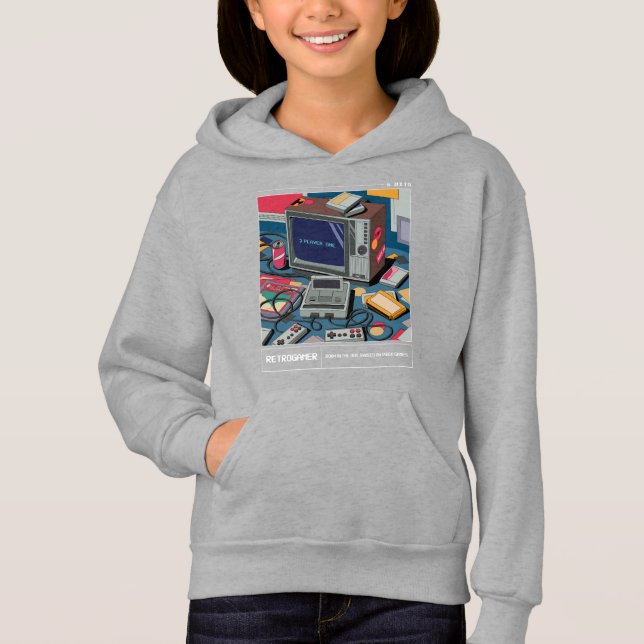 Retrogamer Hoodie (Vorderseite)