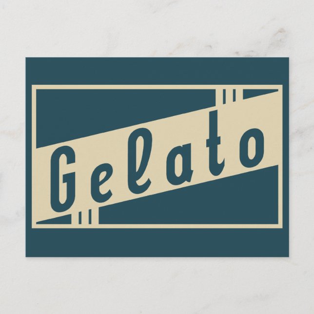 Retrogelato Postkarte (Vorderseite)