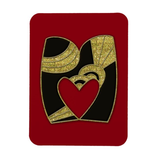 Retrogramm - m magnet (Vertikal)