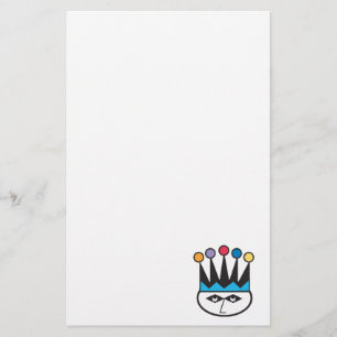 Retrojesterdesign für Joker Briefpapier