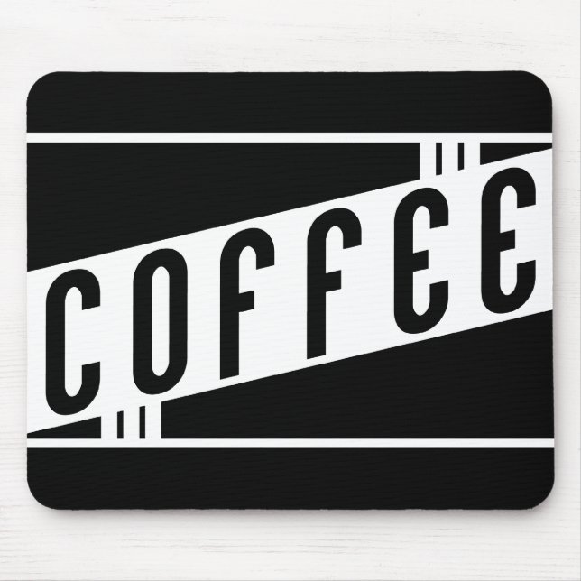 Retrokaffee Mousepad (Vorne)