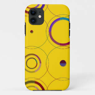Retrokreise nahtlose Muster Case-Mate iPhone Hülle