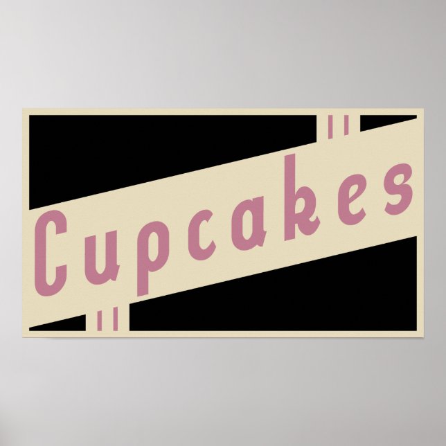 Retrokuchen Poster (Vorne)