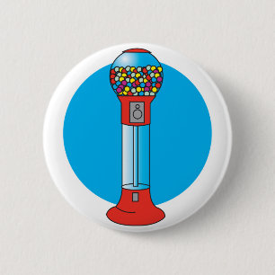 Retrokugelmaschine Button