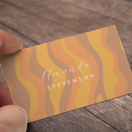 Retromodellkarte Visitenkarte