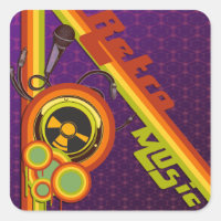 Retromusik Funky Vektor Art