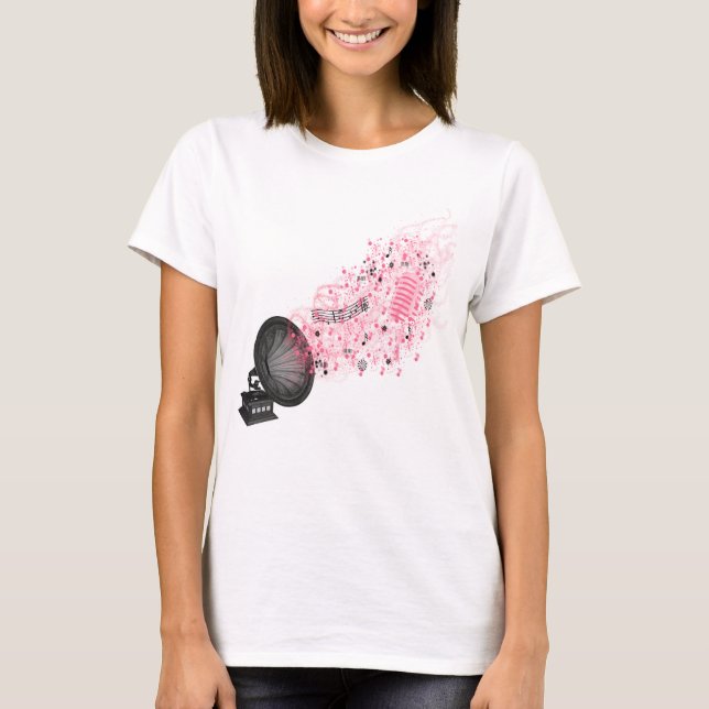 Retromusik T-Shirt (Vorderseite)