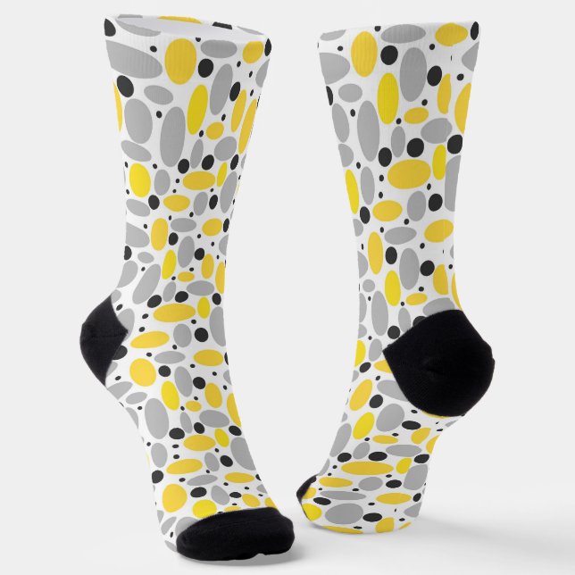Retromuster für die Wohngestaltung Socken (Gewinkelt)