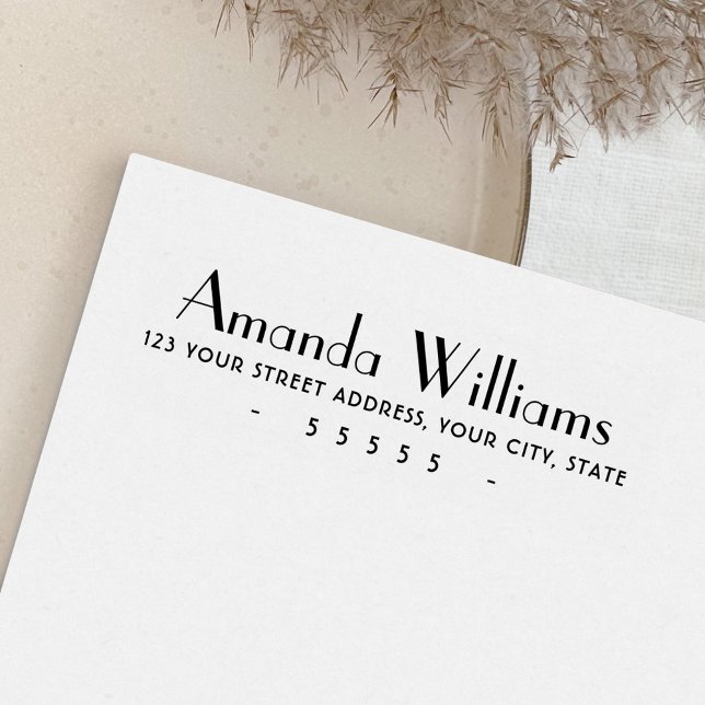 Retroname und selbstfarbige Briefmarke der Rücksen Permastempel (Von Creator hochgeladen)