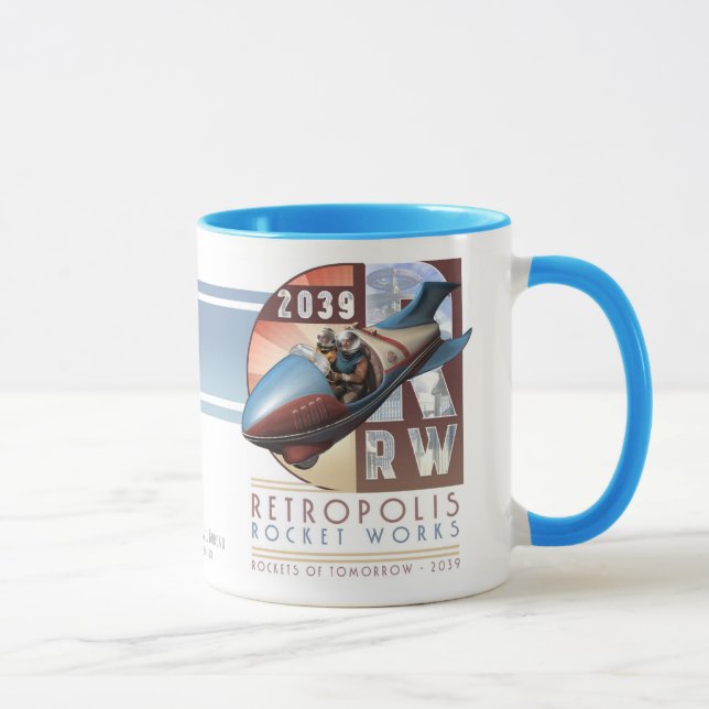Retropolis Rocket travaille la tasse (Droite)