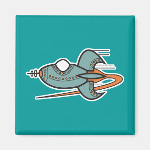 Retrorakete Magnet