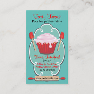 Rétros cartes de visite de boulangerie