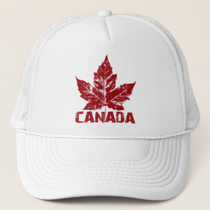 Rétros casquettes de feuille d'érable du Canada de