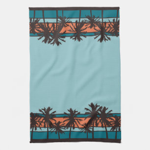 Rétros serviettes de cuisine de plage