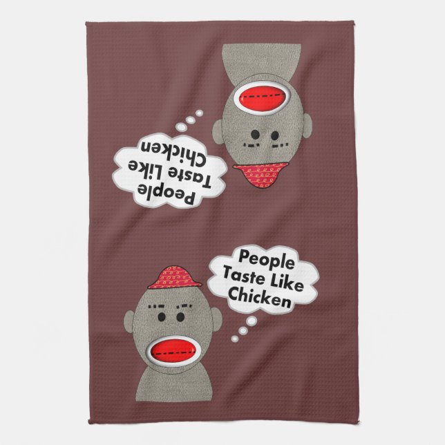 Rétros serviettes de cuisine de singe de (Vertical)