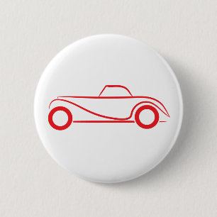 Retroschaltflächen - Vintages Fahrzeug Button
