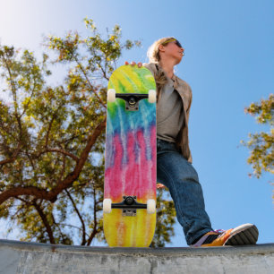 Retroskateboard im Stil der 60er Jahre der gefärbt Skateboard