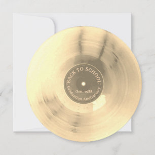 Retrostil aus künstlerischem Vinyl Ankündigung
