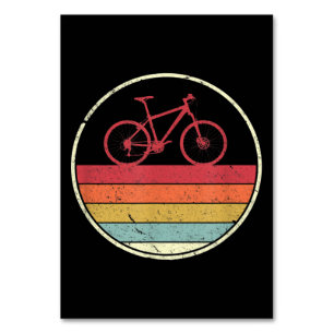 Retrostil für Radfahrer Tischnummer
