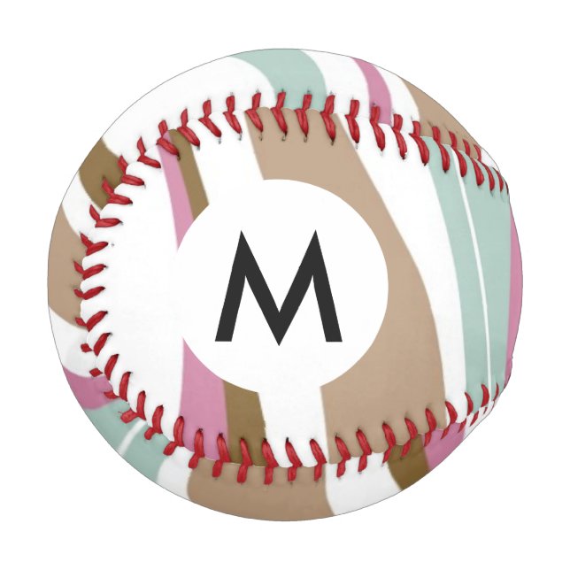 Retrostreifen Baseball (Vorderseite Links)