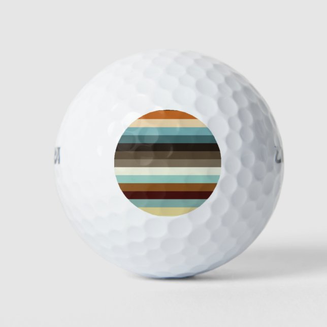 Retrostreifen Golfball (Vorderseite)