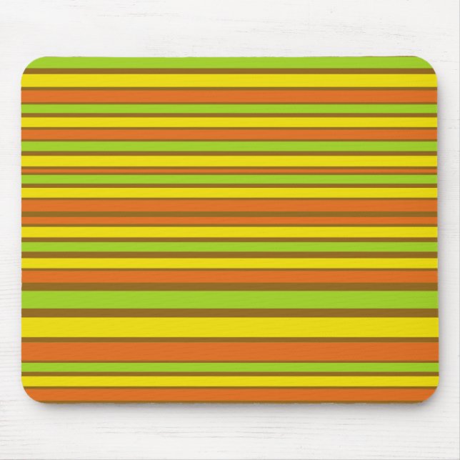 retrostripes, retrostripes, retrostripes, Retro… Mousepad (Vorne)