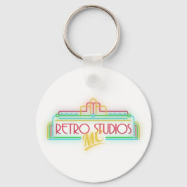 RetroStudiosMC Logo-Schlüsselanhänger Schlüsselanhänger