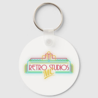 RetroStudiosMC Logo-Schlüsselanhänger Schlüsselanhänger
