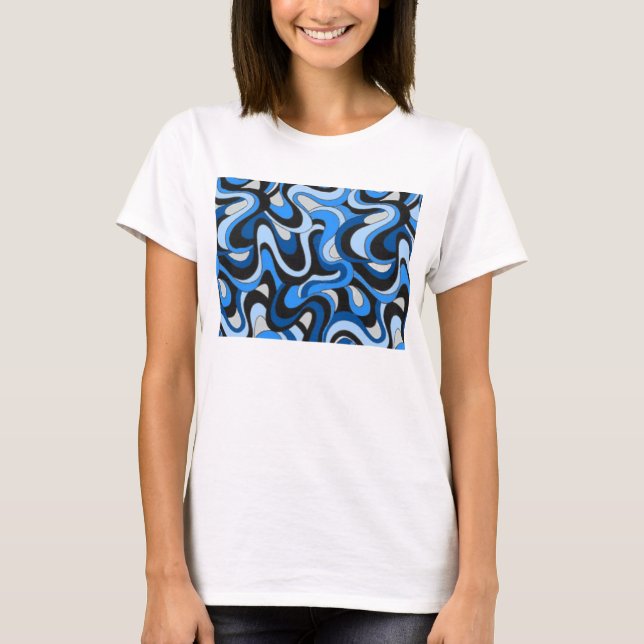 retroswirlsprint T-Shirt (Vorderseite)