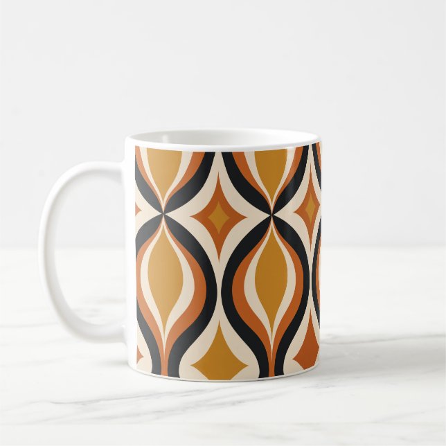Retrot Golden Waves Tasse  (Links)