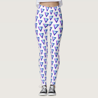 RETROWAVE SYNTHWAVE PALMEN DREIECK LEGGINGS