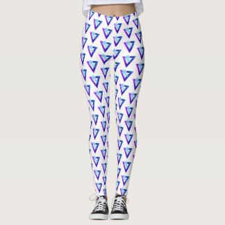 RETROWAVE SYNTHWAVE PALMIERS TRIANGLE LEGGING