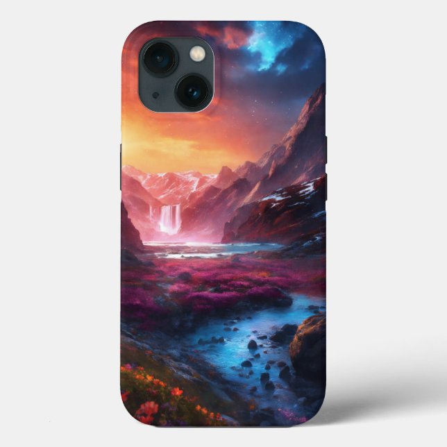 RetroWave™ Vintag iPhone Case (Rückseite)