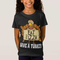 Rett A Turkey Eat Pizza - Funny Pizza Lover Danke