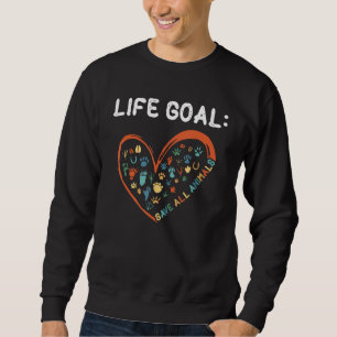 Rett aller Tiere, Rescue in der Wildnis, Tierschut Sweatshirt