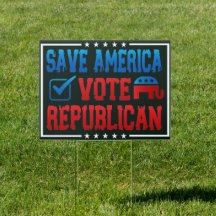 Rett Amerika Abstimmung REPUBLIKANISCHEN, politisc