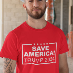 Rett Amerika Trump 2024 T-Shirt