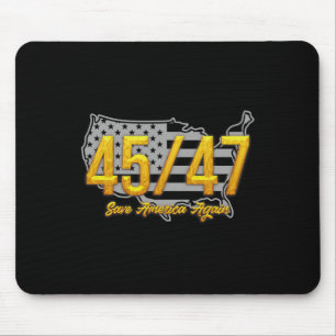 Rett Amerika wieder Trump 2024 Patriotikamerikaner Mousepad